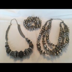 PD  jewelry combo - silver/gold